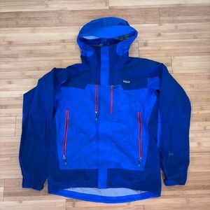PATAGONIA Men's  SHELTER STONE H2NO Jacket Blue Waterproof Size small